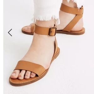 Madewell - The Boardwalk Ankle-Strap Sandal 7 NWOT
